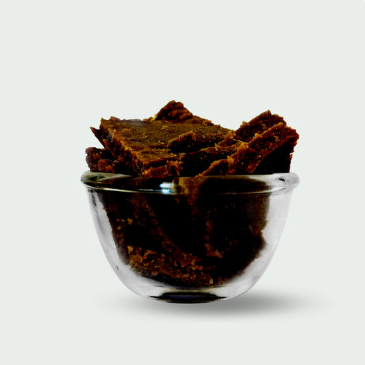 Coconut Burfi (Kobri Mitai) - Palm Jaggery