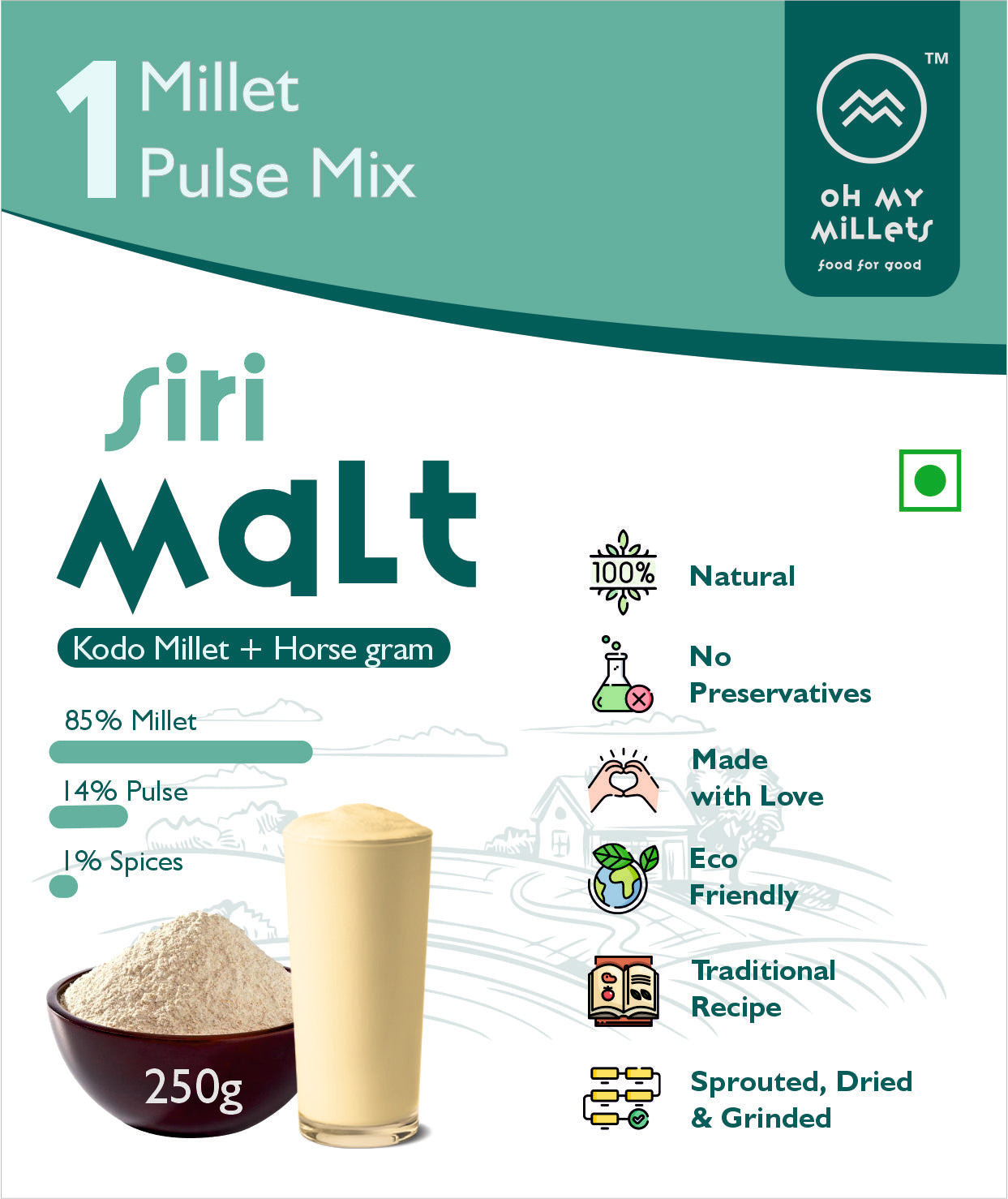 Siri Malt - Kodo Millet