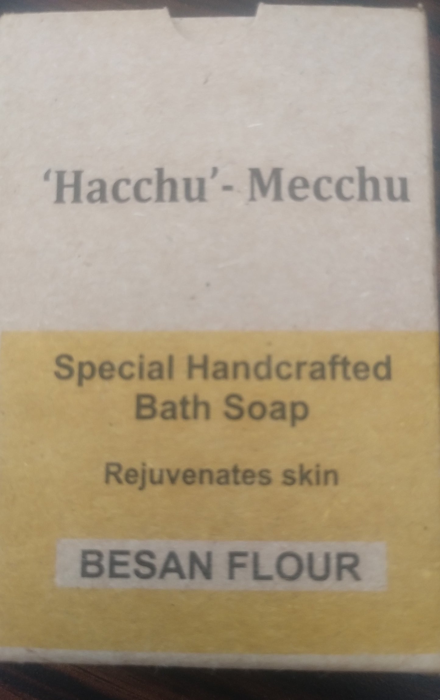 Besan Flour Hand Made Soap