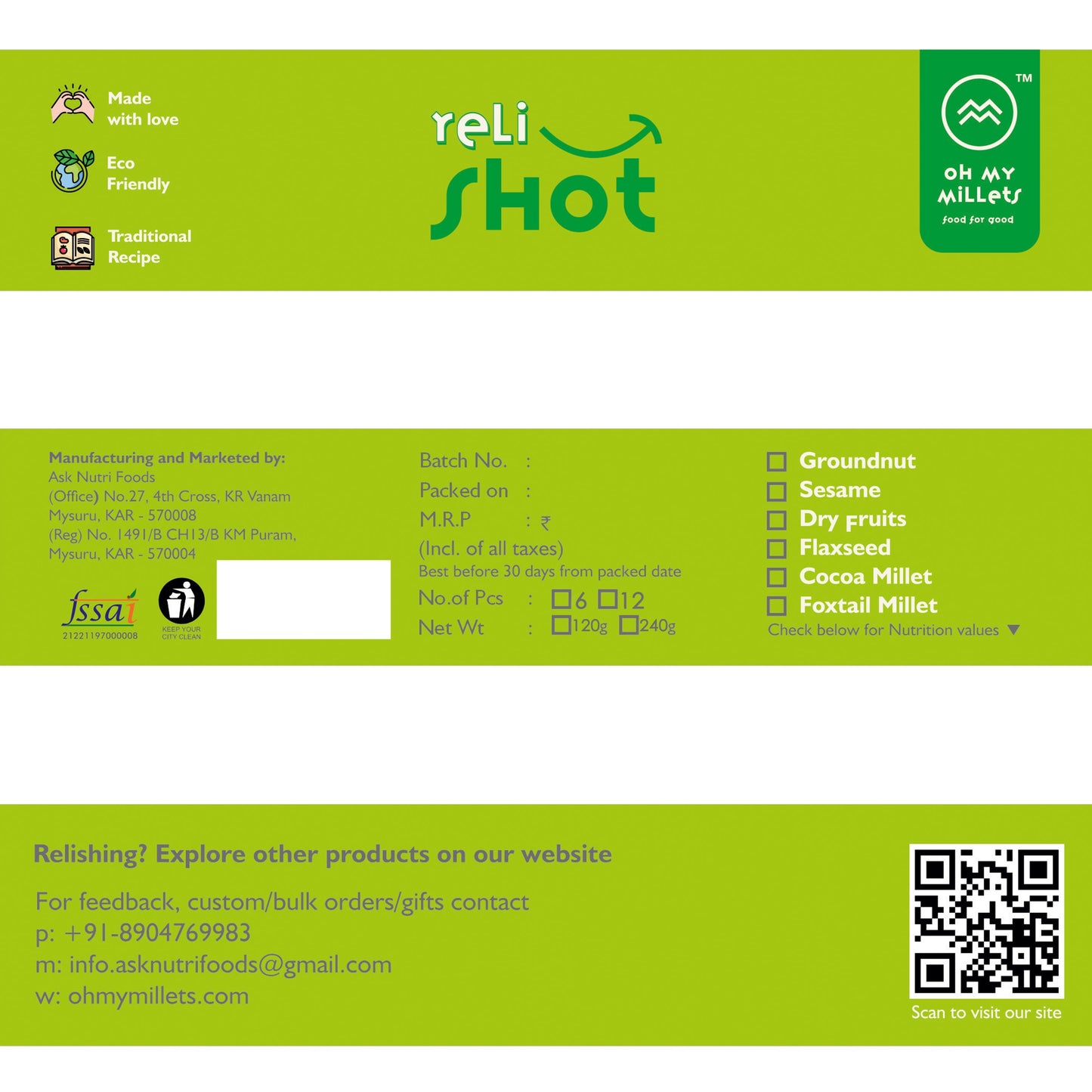 Foxtail Millet - Relishot